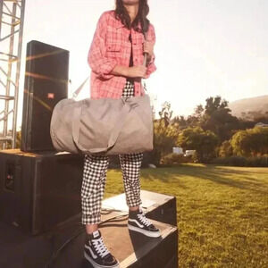 New! J.M. WECHTER Grey Duffle bag